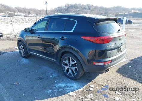 2017 Kia Sportage Sx Turbo from USA, damaged, VIN KNDPRCA68H7265597